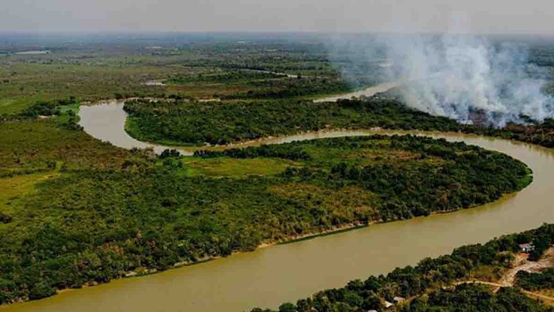 Nível das águas do rio Paraguai melhora um pouco, mas para normalisar ainda precisa chover muito nas cabeceiras em MT