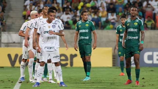  Com time reserva, Palmeiras vence Cuiabá na Arena Pantanal